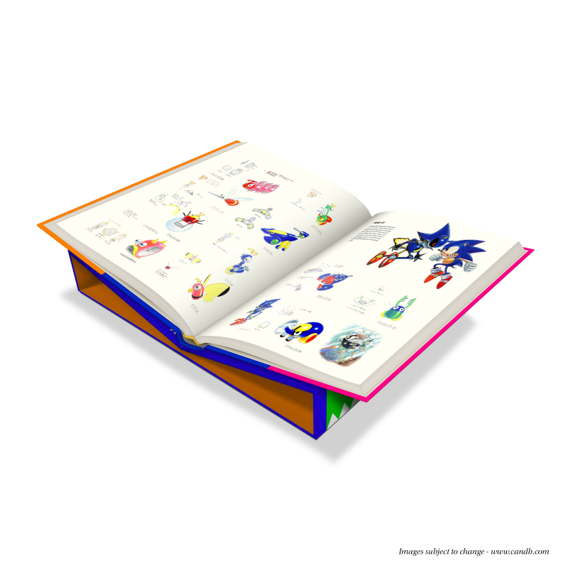 Illustration for article titled Sonic The Hedgehog's Fancy Coffee Table Art Book